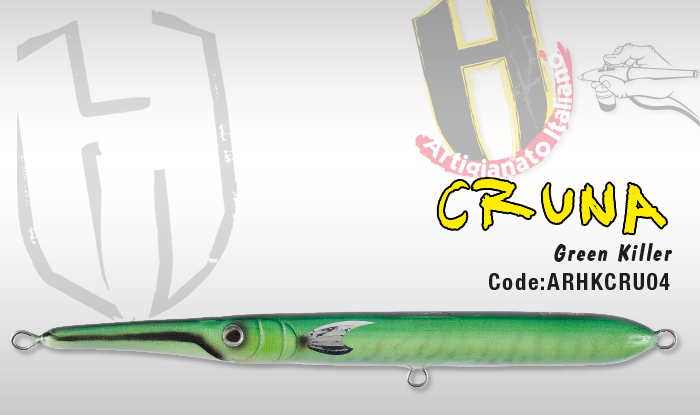 Herakles Cruna mm. 205 gr. 35 colore GREEN KILLER